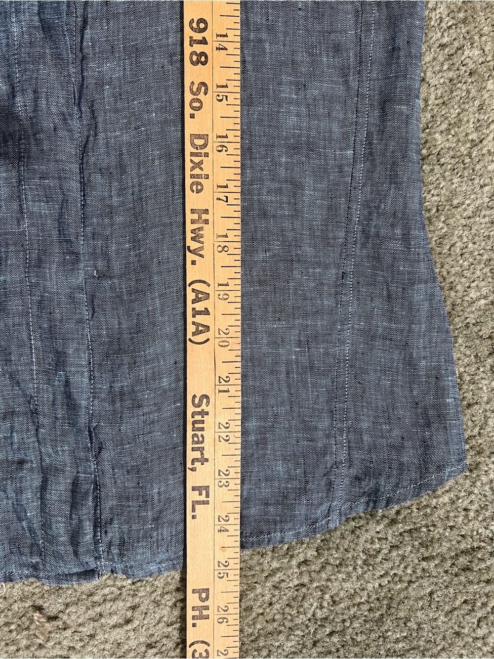 PRICE DROP Italian 100% Linen Top - Picture 9 of 9